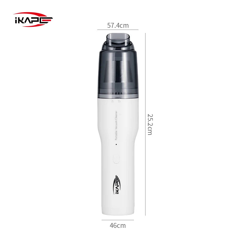 IKAPE Mini Vacuum Cleaner For Coffee Grounds Grinder Battery Barista