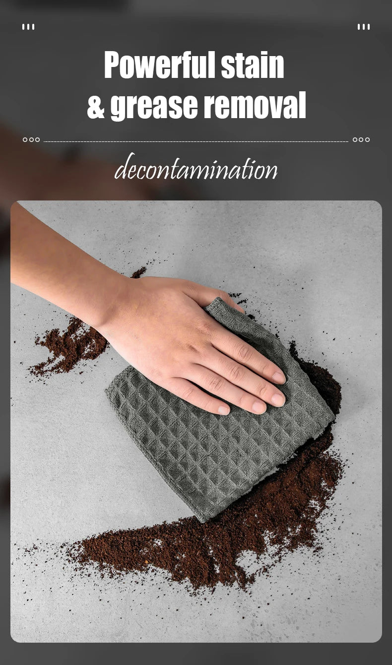 Weave Barista Cleaning Cloth for Coffee Machine Absorbent Stain Removal Bar