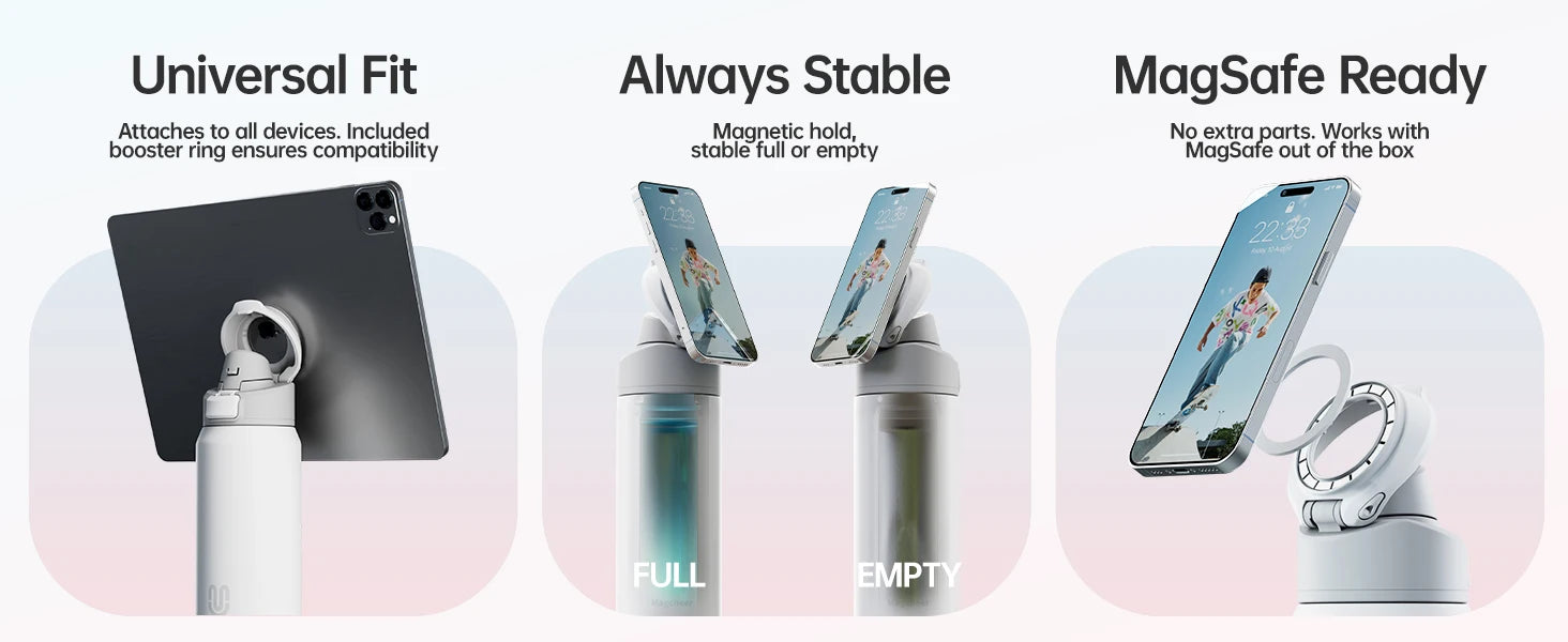 Fjbottle Magnetic Thermos Stainless Steel Sports Water Bottle cover Insulation Cup