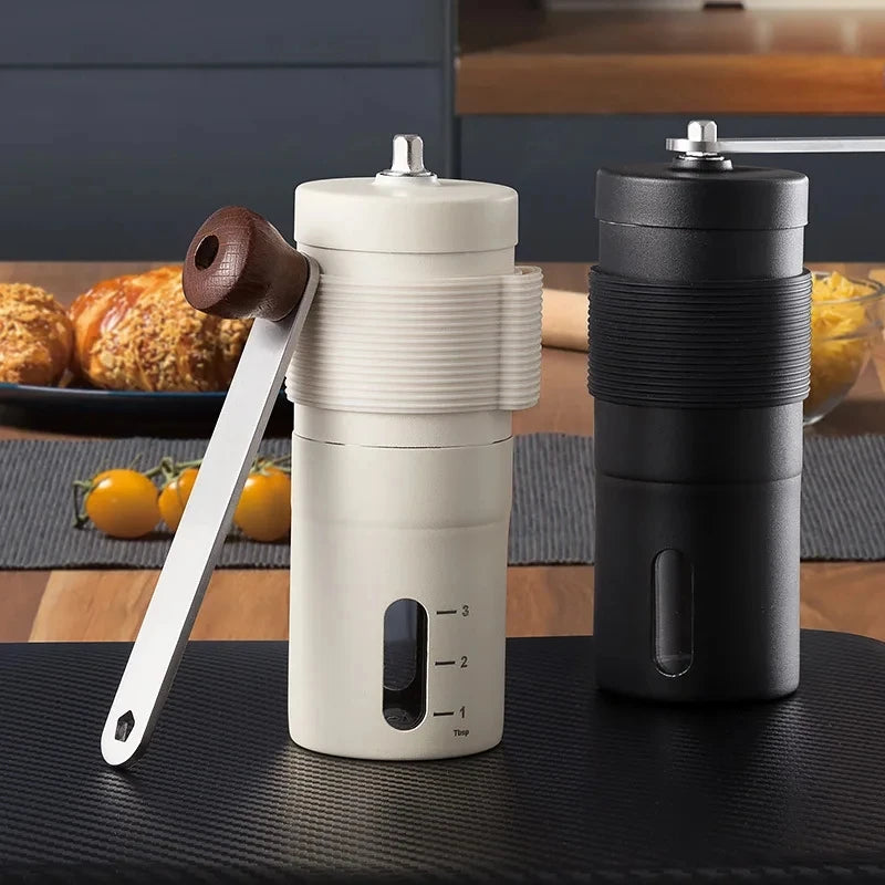 Manual Coffee Grinder Portable Coffee Bean Grinders Mini Stainless Steel Easy