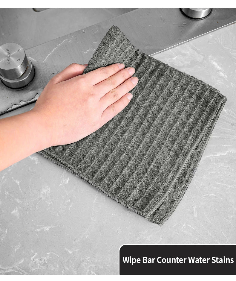 Weave Barista Cleaning Cloth for Coffee Machine Absorbent Stain Removal Bar