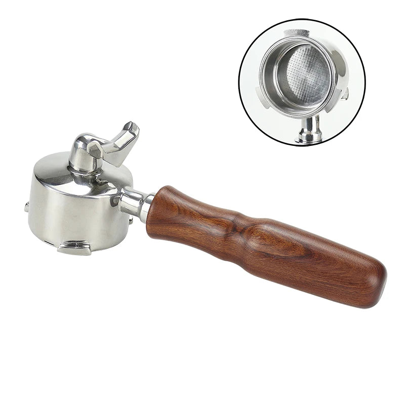 51mm Coffee Portafilter Double Spout Delonghi EC680 EC685 Espresso Machine