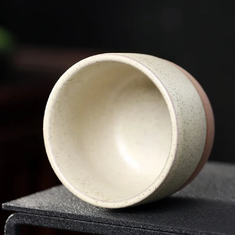 Ceramic Coffee Cup Handmade Ceramic Round Japanese Tea Cup Latte Tea