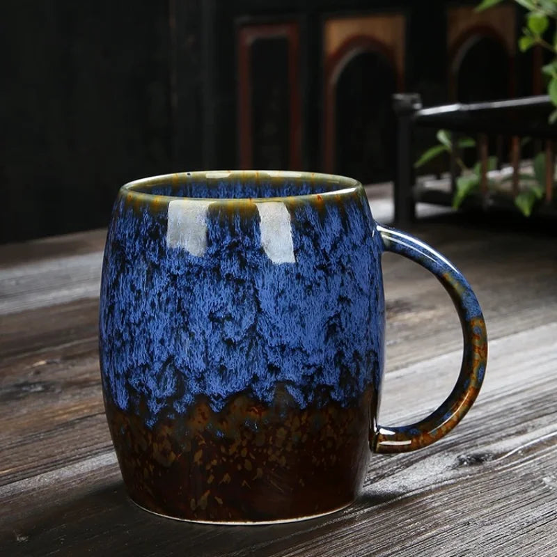 Creative and Personalized Mug Large Capacity Simple Ceramic Coffee Cup