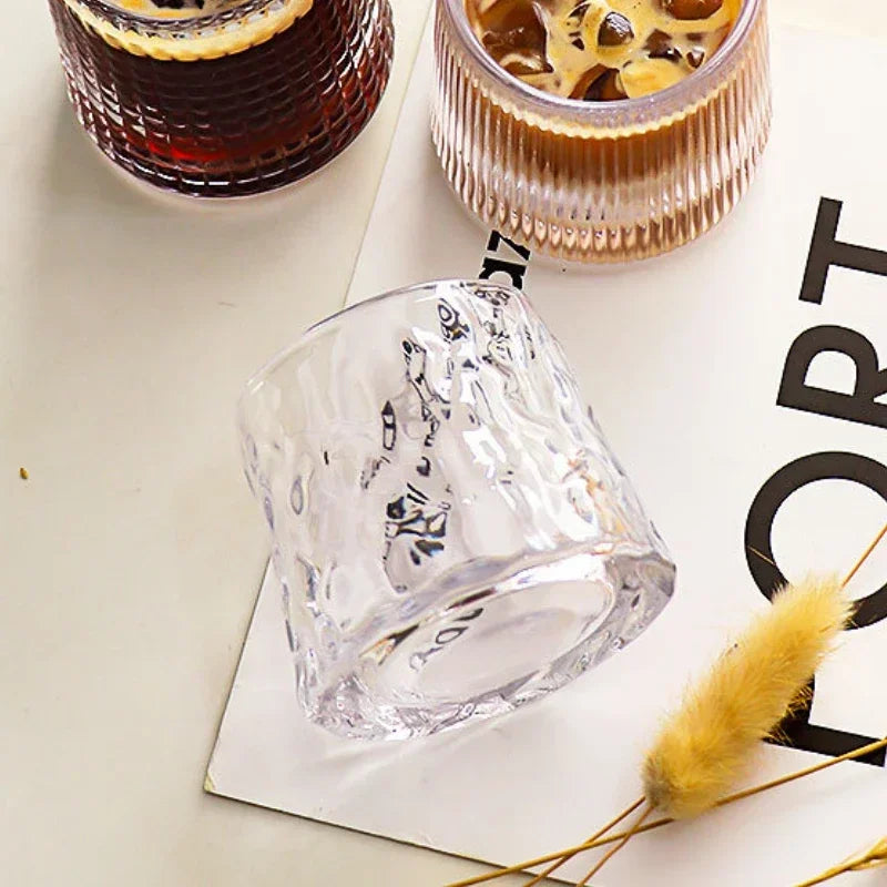 Coffee Cups Glasses Drinkware Whiskey Cup Shaking Glass Antiquel Cup Bottles