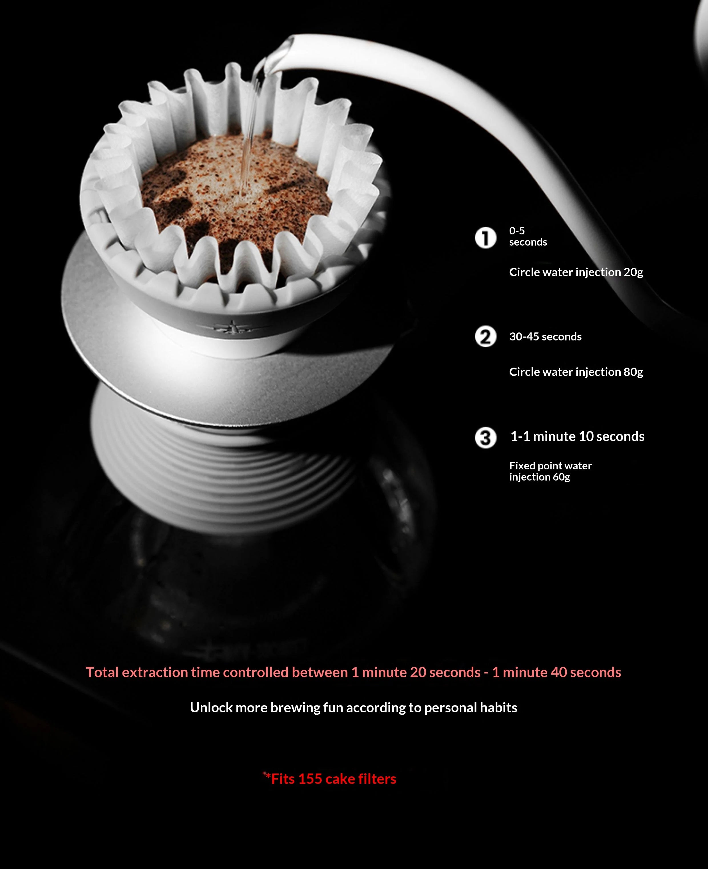 New Mhw-3bomber Aroma Coffee Server Enhanced Aroma Glass Carafe Drip Coffee