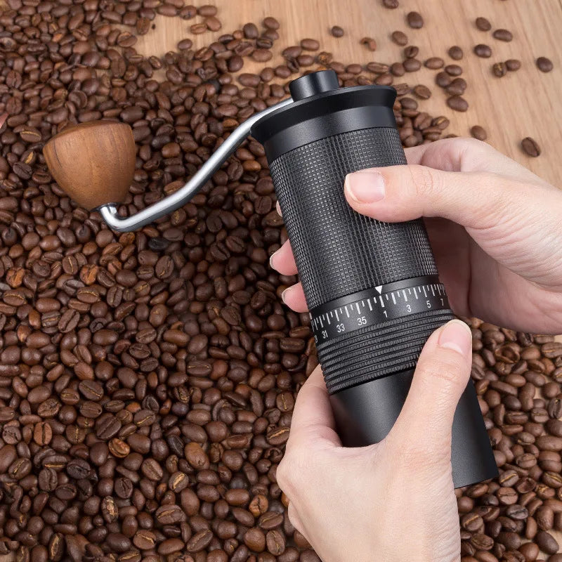 External Hand-Crank Coffee Bean Grinder Italian Hand Brew Home Grinder Manual