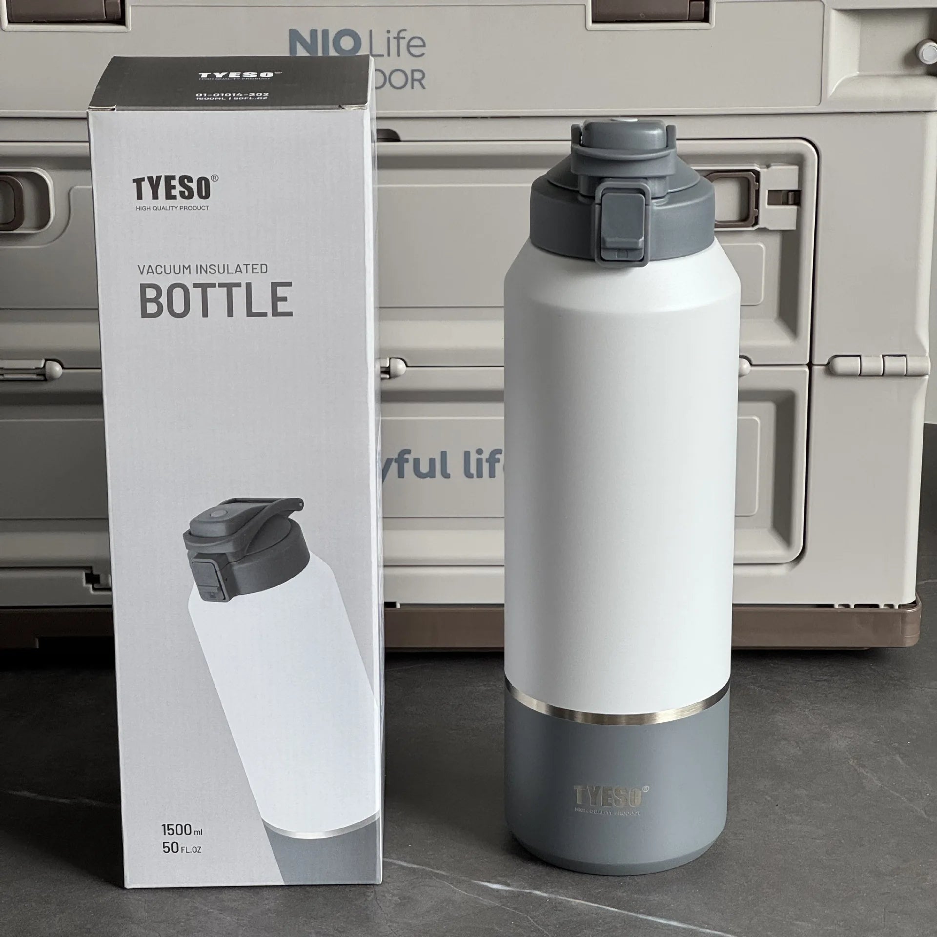 TYESO stainless steel portable sports kettle cup Outdoor portable drinking cup