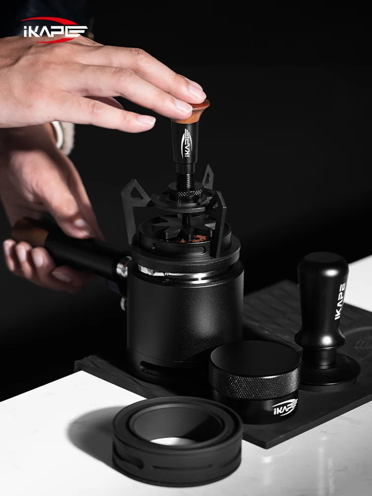 Espresso Rotary WDT Coffee Stirrer with Dosing Funnel & Stand Espress Tool