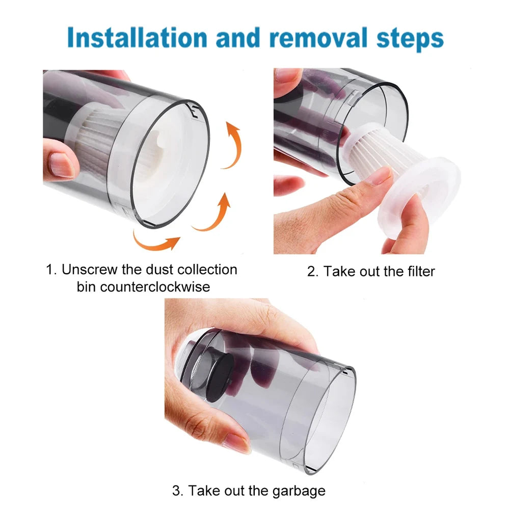 Vacuum Cleaner Replace Accessories Washable Filters
