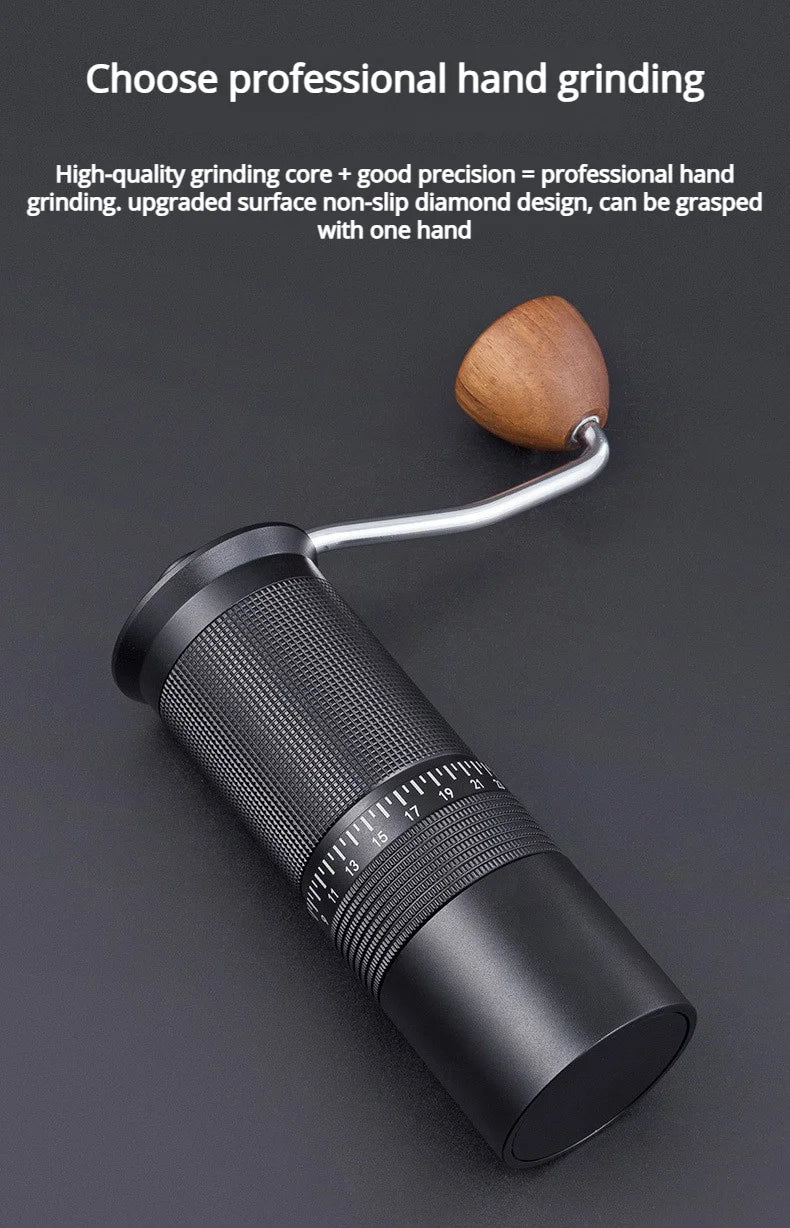 External Hand-Crank Coffee Bean Grinder Italian Hand Brew Home Grinder Manual