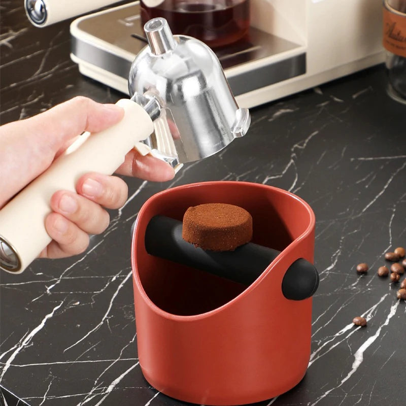 Coffee Knock Box Espresso Grounds Container Anti Slip Dump Bin Barista