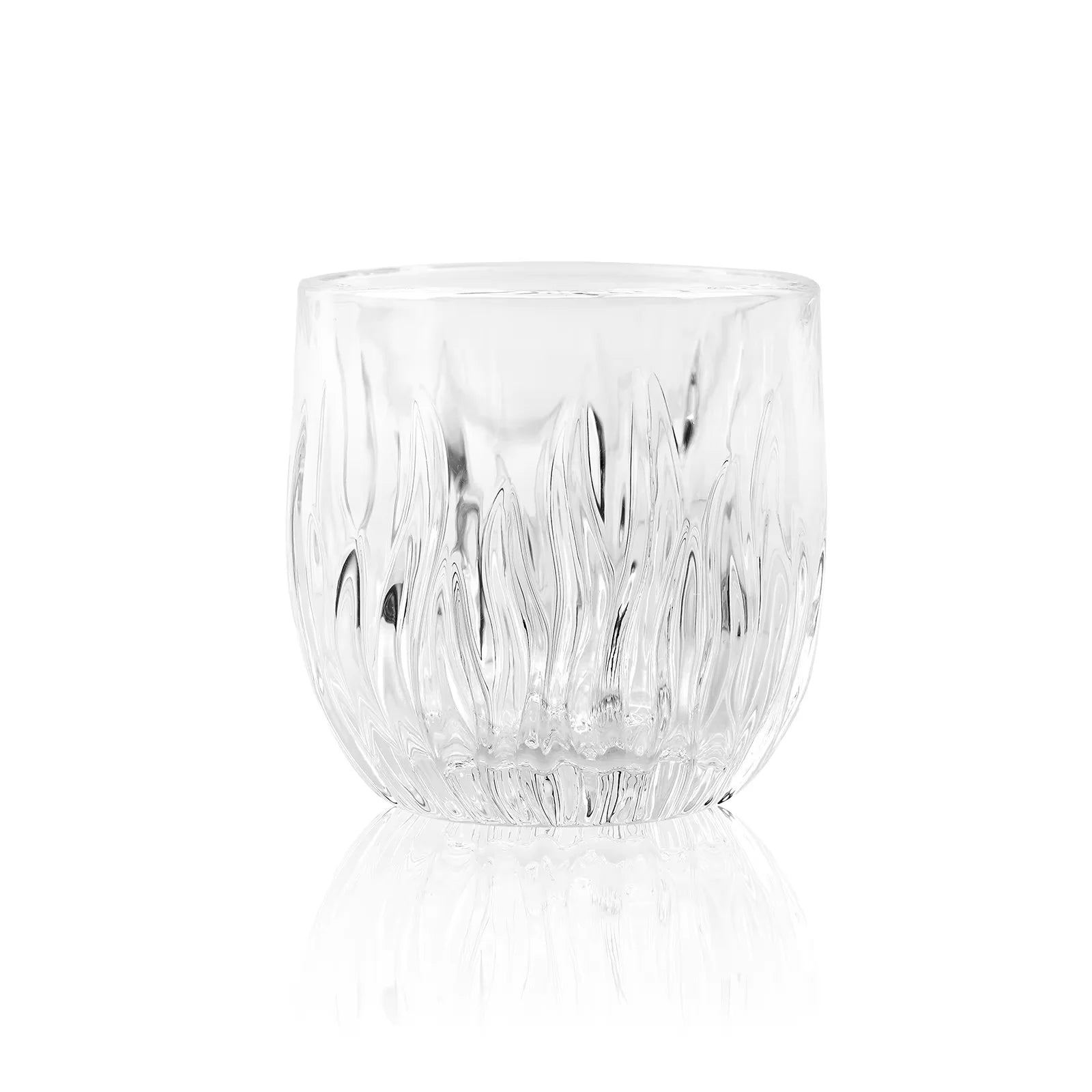 IKAPE Glass Cup Espresso Cup Milk Cup, Coffee and tea tools Kitchen and Bar