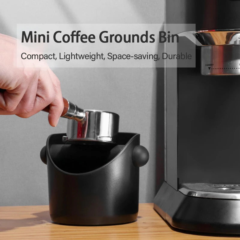 Coffee Knock Box Espresso Grounds Container Anti Slip Dump Bin Barista