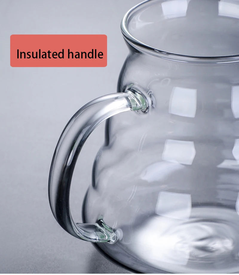 Glass Coffee Pot With Filter Drip Brewing Hot Brewer Cloud Shaped Kettle Coffee
