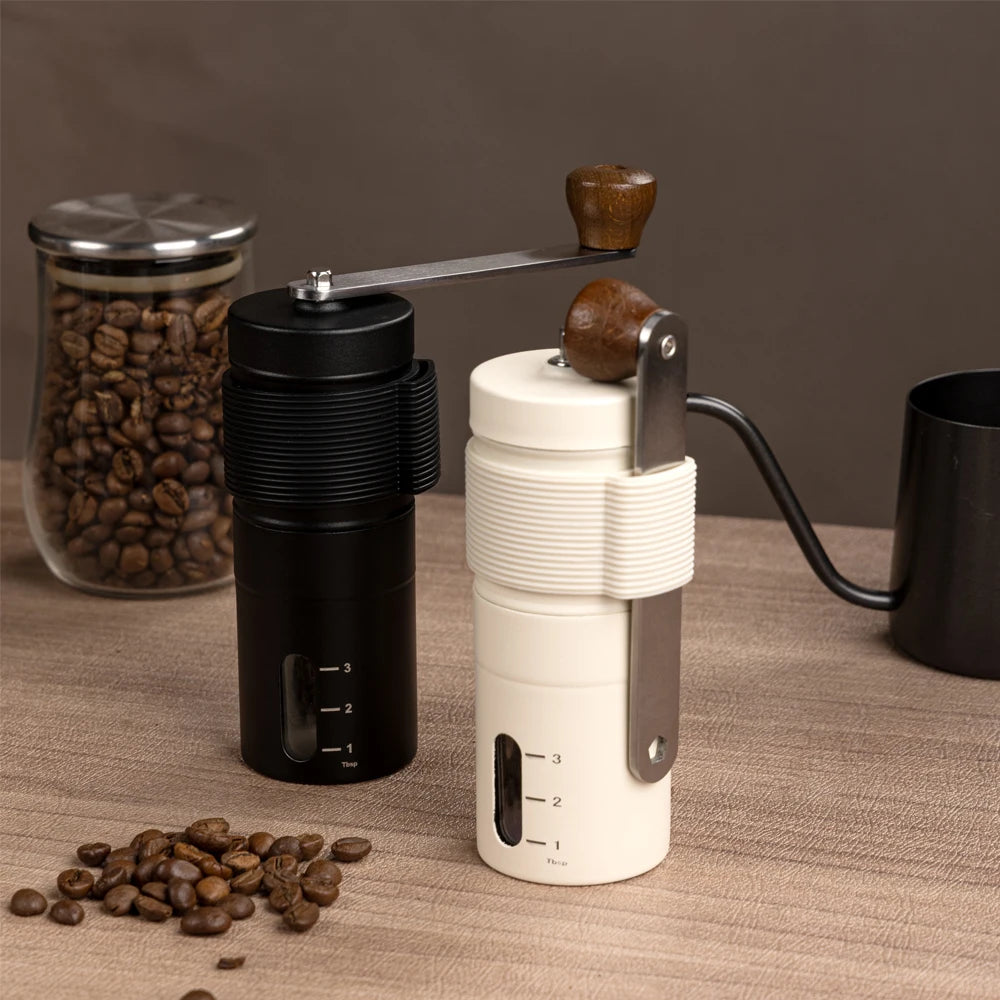 Manual Coffee Grinder Portable Coffee Bean Grinders Mini Stainless Steel Easy