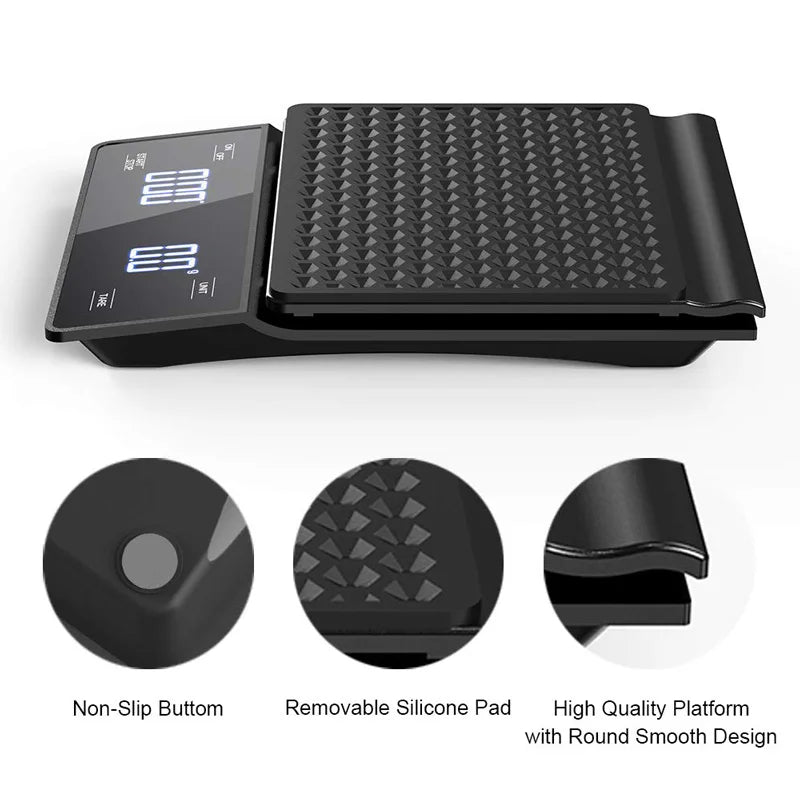 Digital Kitchen Weight Grams Electronic Balance High Precision Coffee Scale