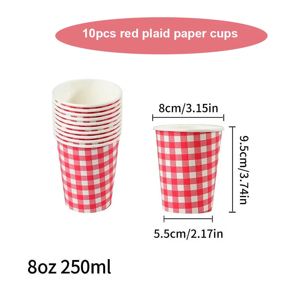 Double-Walled Insulated Corrugated Cardboard Coffee Cups Thickened Cups