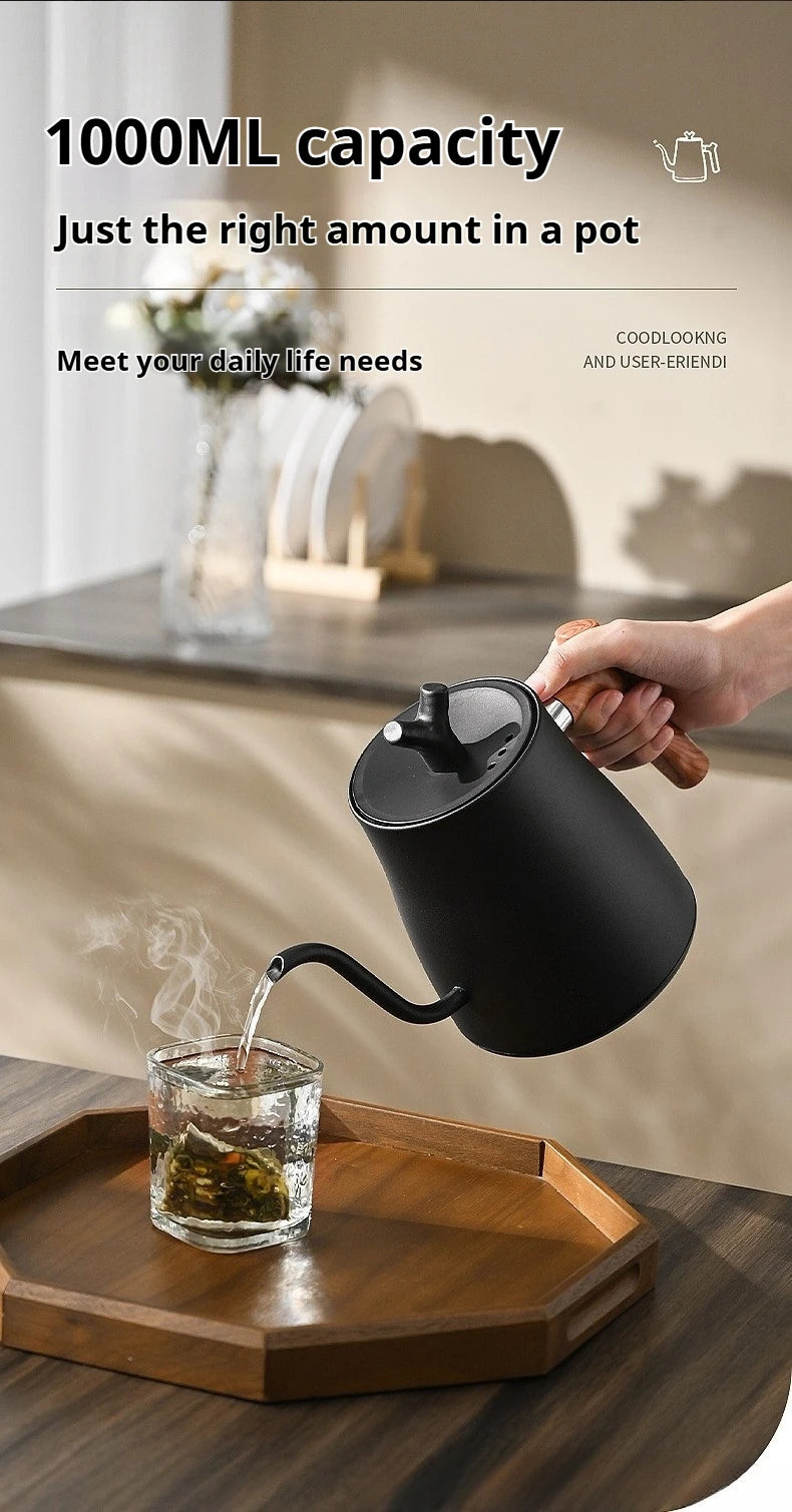 Smart Temperature Control Electric Gooseneck Kettle Hand Brew Coffee