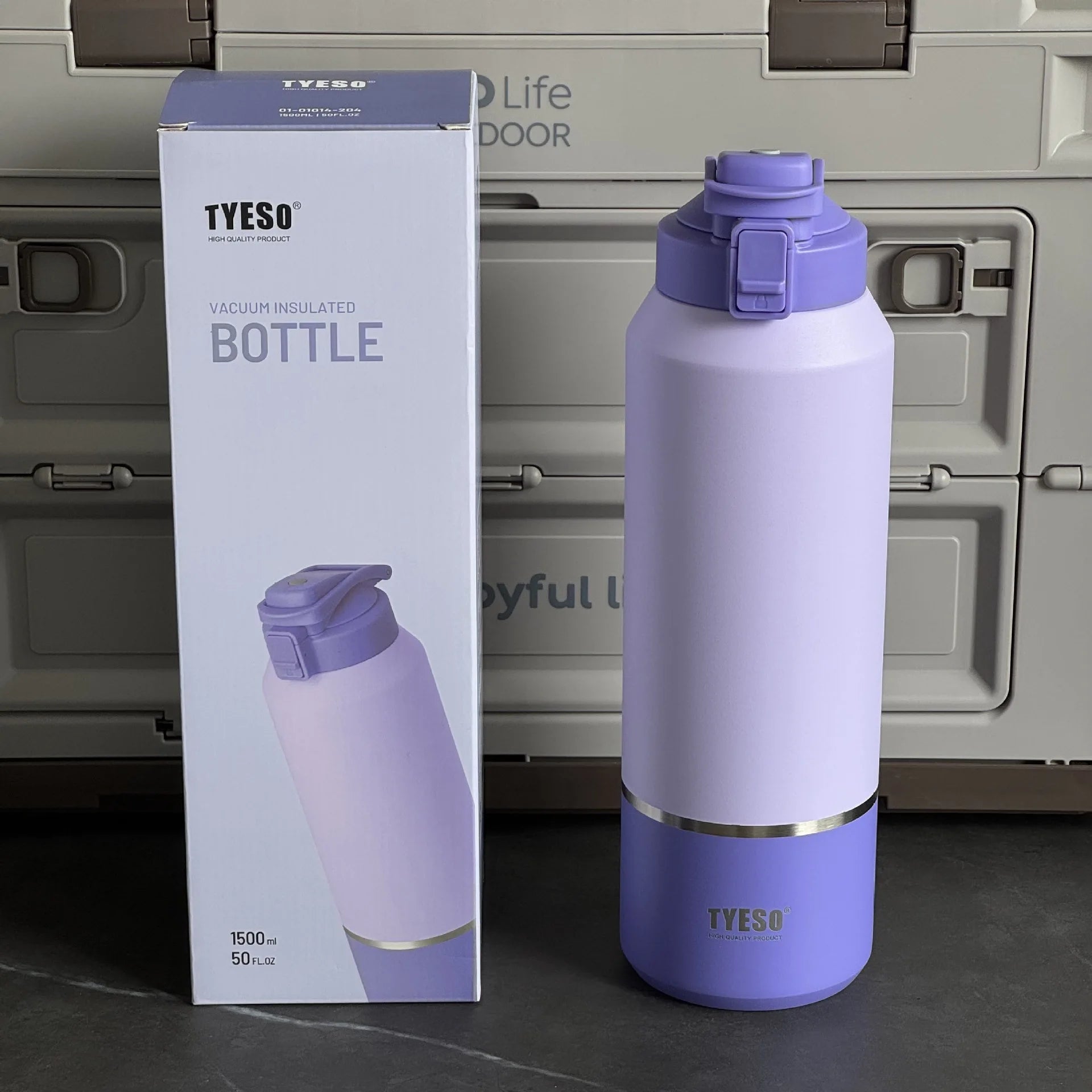 TYESO stainless steel portable sports kettle cup Outdoor portable drinking cup