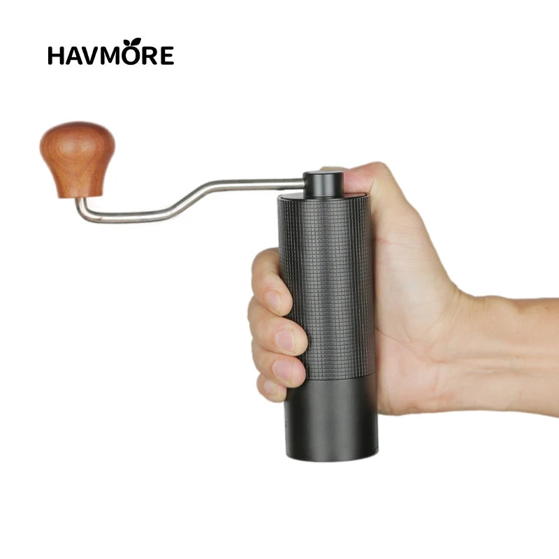 Professional Manual Coffee Grinder Upgrade All-metal Body Portable Grinder