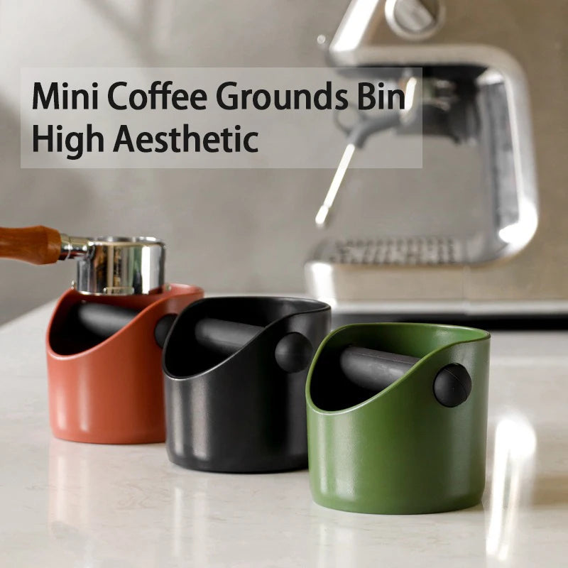 Coffee Knock Box Espresso Grounds Container Anti Slip Dump Bin Barista