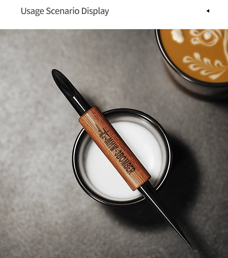 MHW-3BOMBER Coffee Latte Art Pens Vintage Espresso Cappuccino Pen