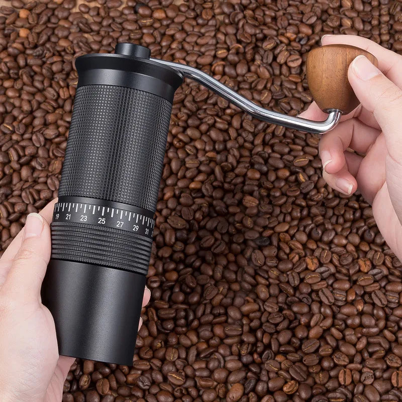 External Hand-Crank Coffee Bean Grinder Italian Hand Brew Home Grinder Manual
