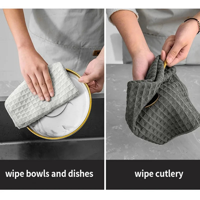 Weave Barista Cleaning Cloth for Coffee Machine Absorbent Stain Removal Bar