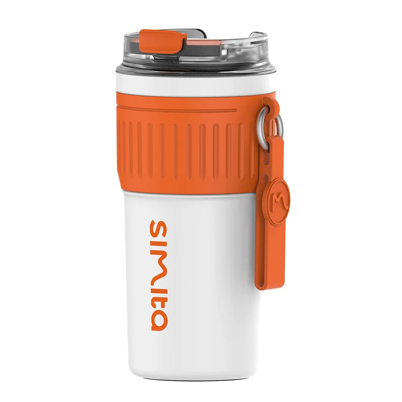 FEIJIAN Stainless Steel Coffee Cup Coffee Mug Thermos Cup Portable Travel Mug