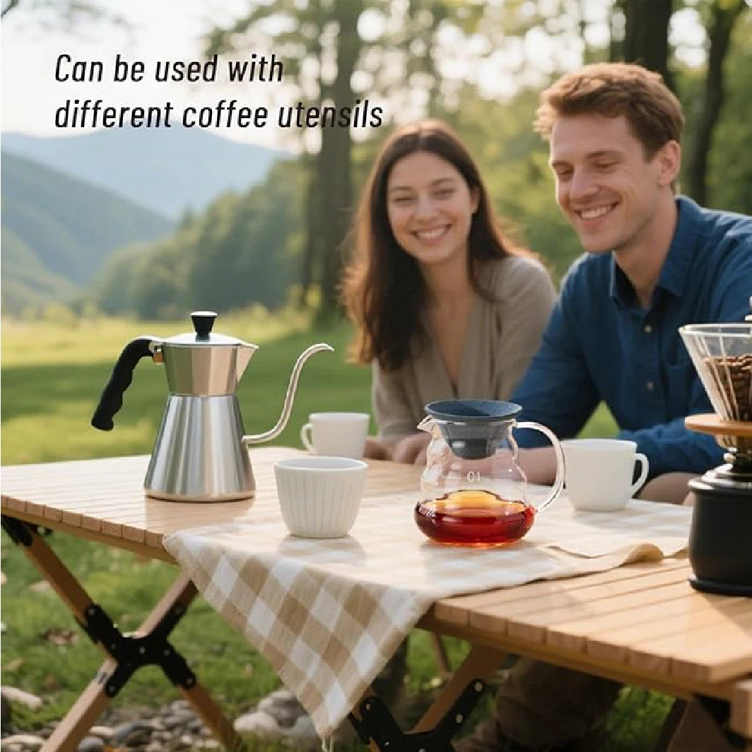 Sencdfly Pour Over Coffee Dripper, Reusable Ceramic Coffee Filter