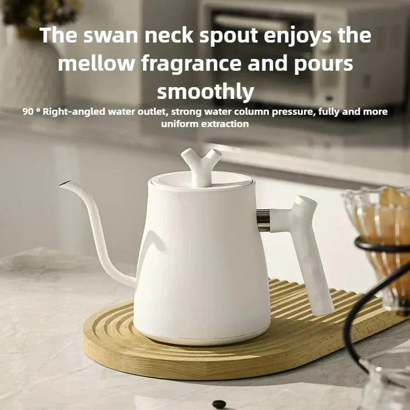 Smart Temperature Control Electric Gooseneck Kettle Hand Brew Coffee