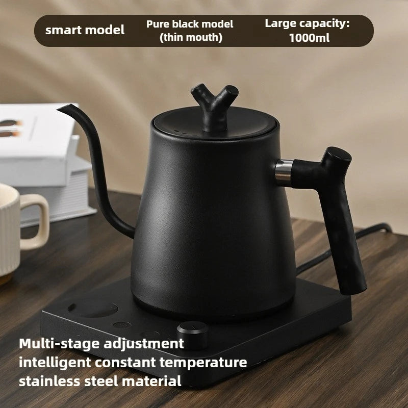 Smart Temperature Control Electric Gooseneck Kettle Hand Brew Coffee