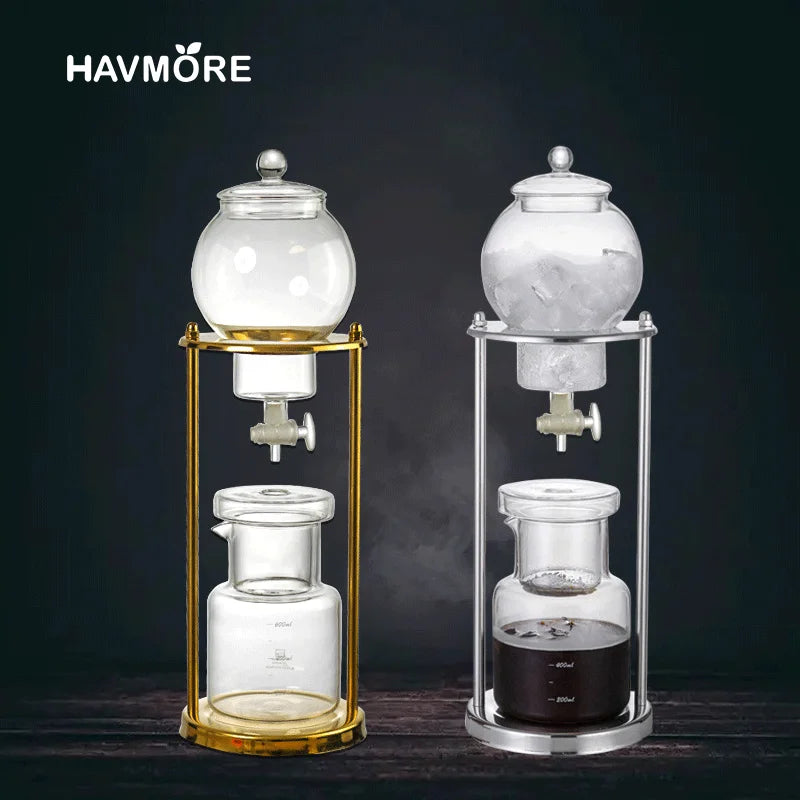 600ml Classic Cold Brew Coffee Ice Coffee Maker Espresso Coffee Drip Pot