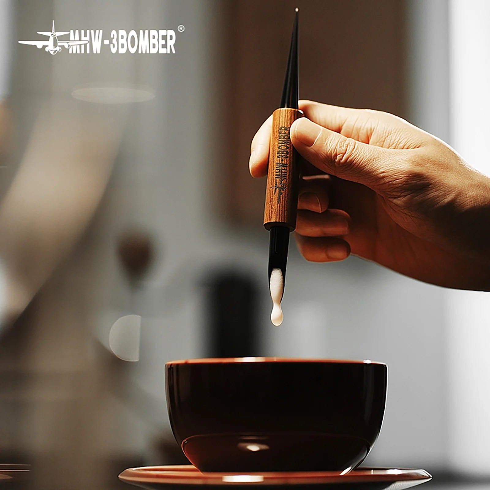 MHW-3BOMBER Coffee Latte Art Pens Vintage Espresso Cappuccino Pen
