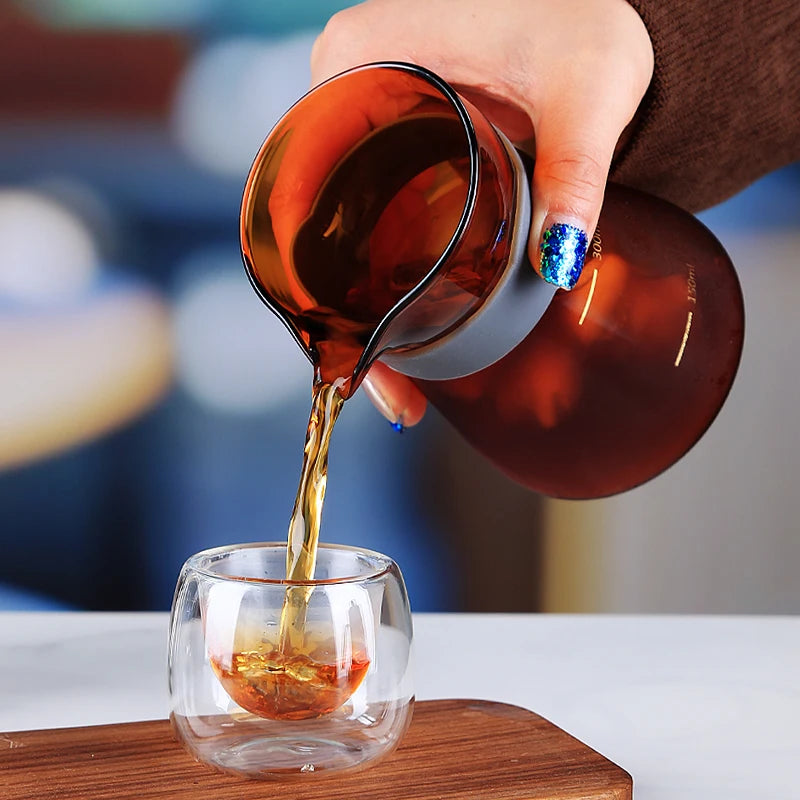 High Borosilicate Glass Hand Pour Over Coffee Pot Brewed Coffee Pot Glass