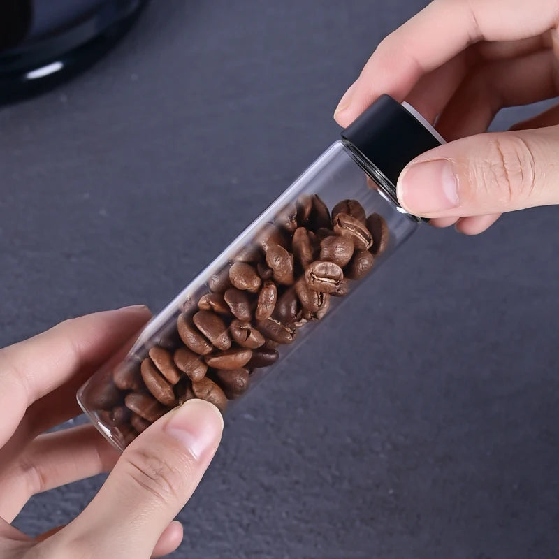 Havmore Coffee Beans Storage Containers Glass Coffee Bean Tube