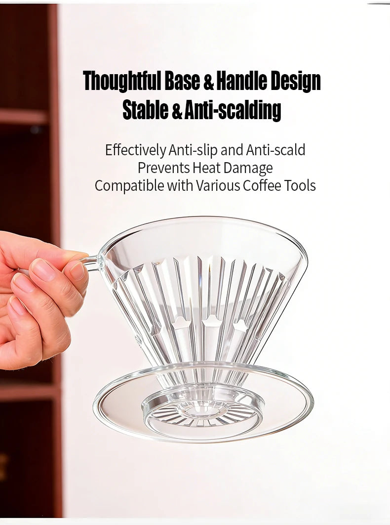 Reusable Pour Over Coffee Maker Slow Brewing Coffee Pour Over for Cafe