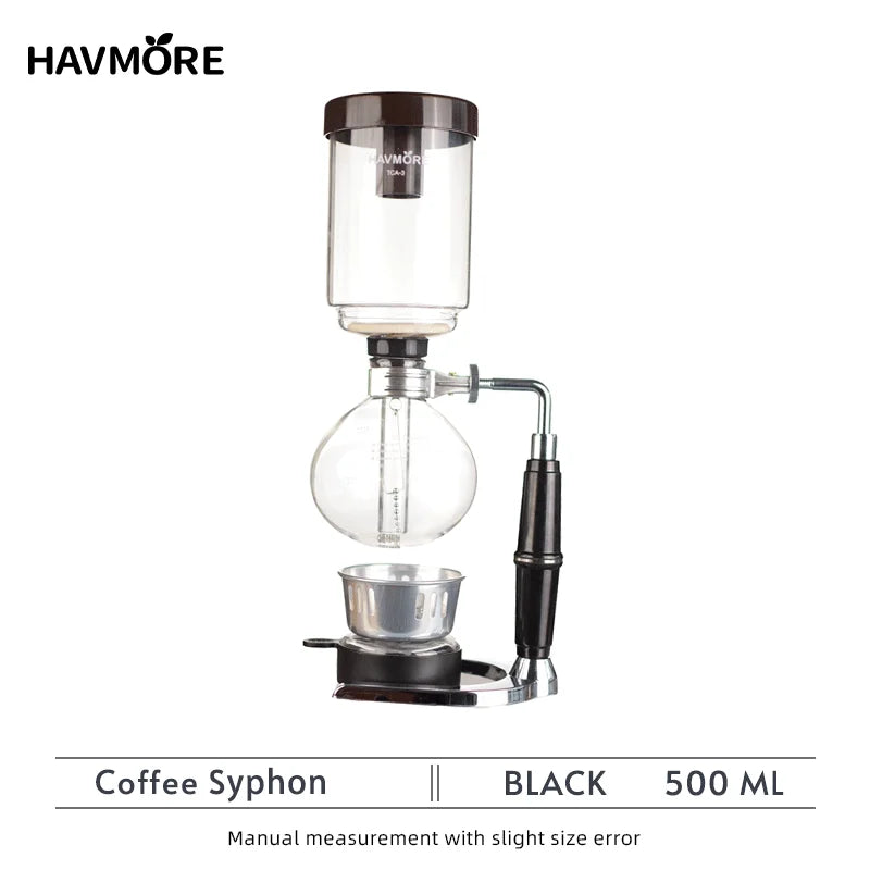 Siphon Coffee Maker 3/5Cups Pots High Quality Coffee Kettle Pot Set Coffee
