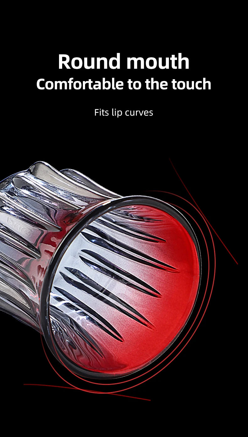 Bincoo High End Coffee Cup Elegant Retro Glass for Americano Dirty Flat White
