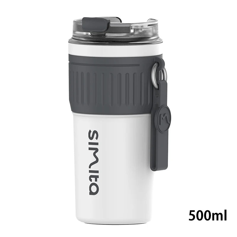 FEIJIAN Stainless Steel Coffee Cup Coffee Mug Thermos Cup Portable Travel Mug