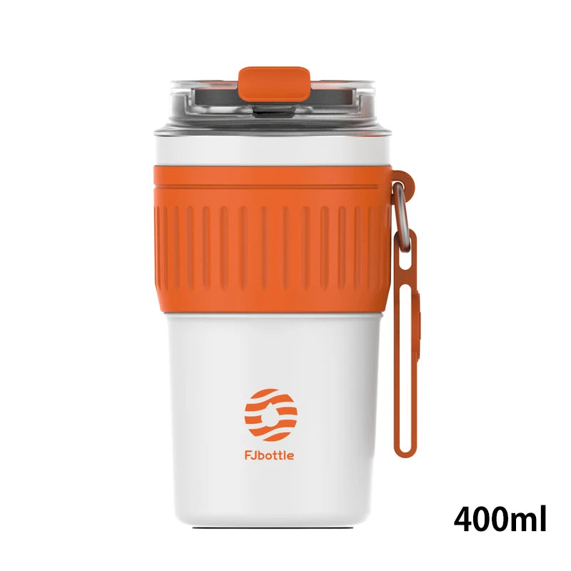 FEIJIAN Stainless Steel Coffee Cup Coffee Mug Thermos Cup Portable Travel Mug