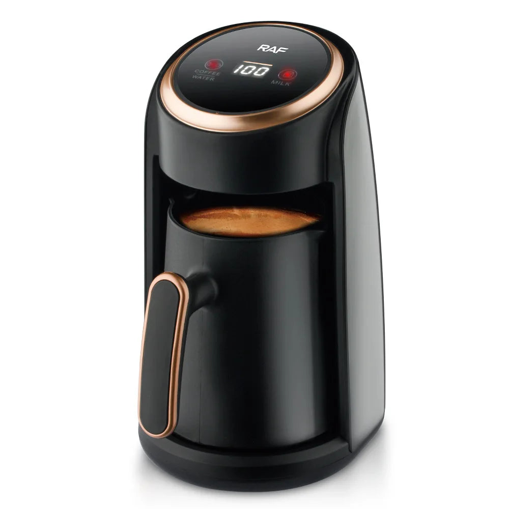 Automatic Turkish Coffee Machine Cordless Pot Portable Travel Coffee