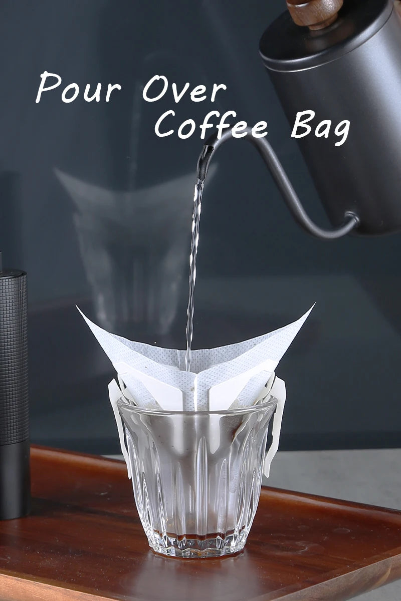 Hanging Ear Coffee Bags Portable Disposable Coffee Drip Filter Bags