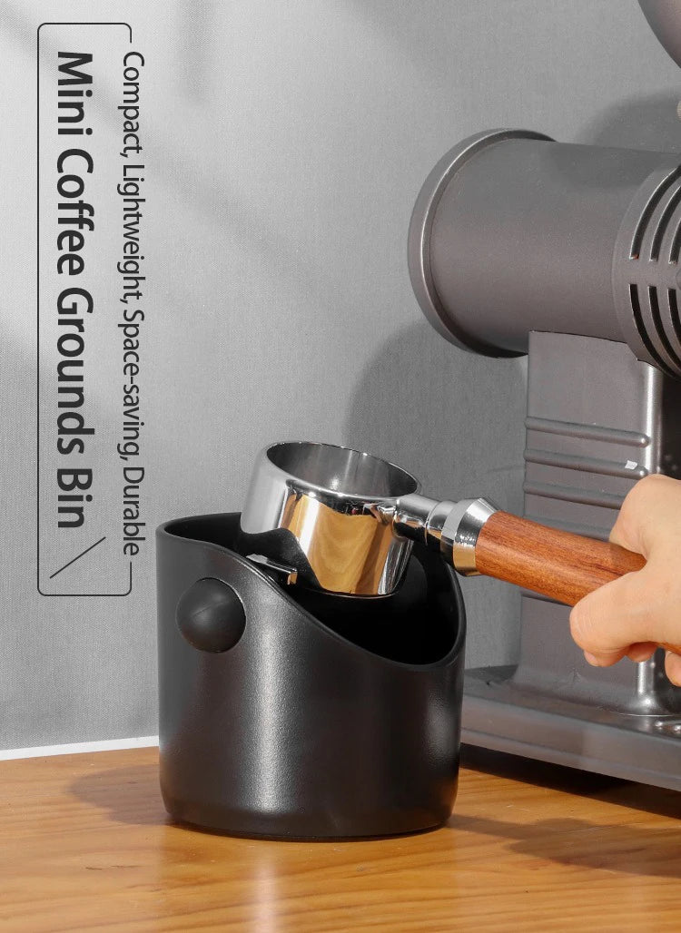 Coffee Knock Box Espresso Grounds Container Anti Slip Dump Bin Barista