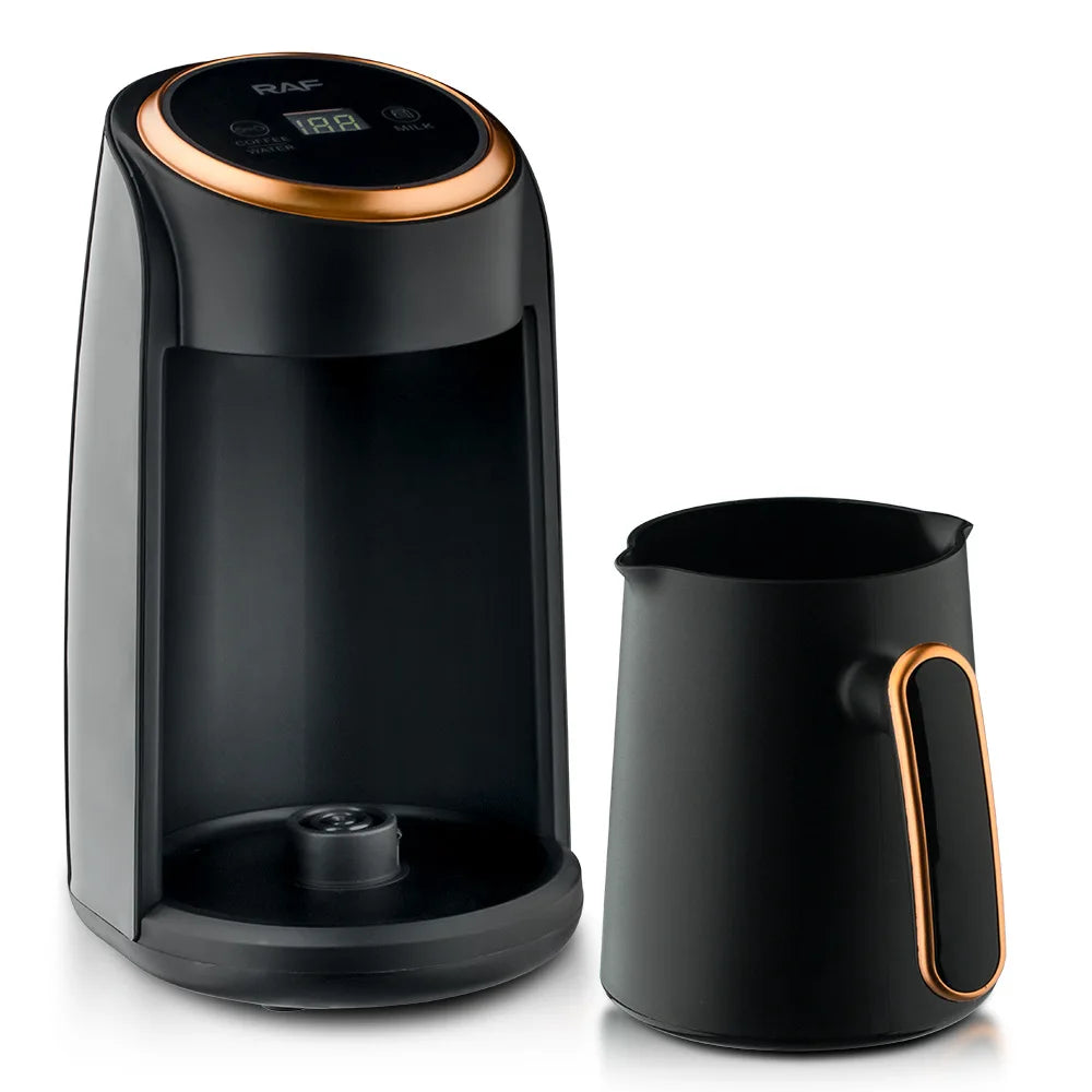 Automatic Turkish Coffee Machine Cordless Pot Portable Travel Coffee