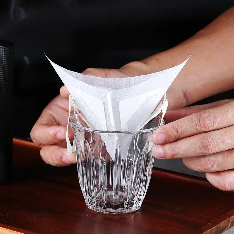 Hanging Ear Coffee Bags Portable Disposable Coffee Drip Filter Bags