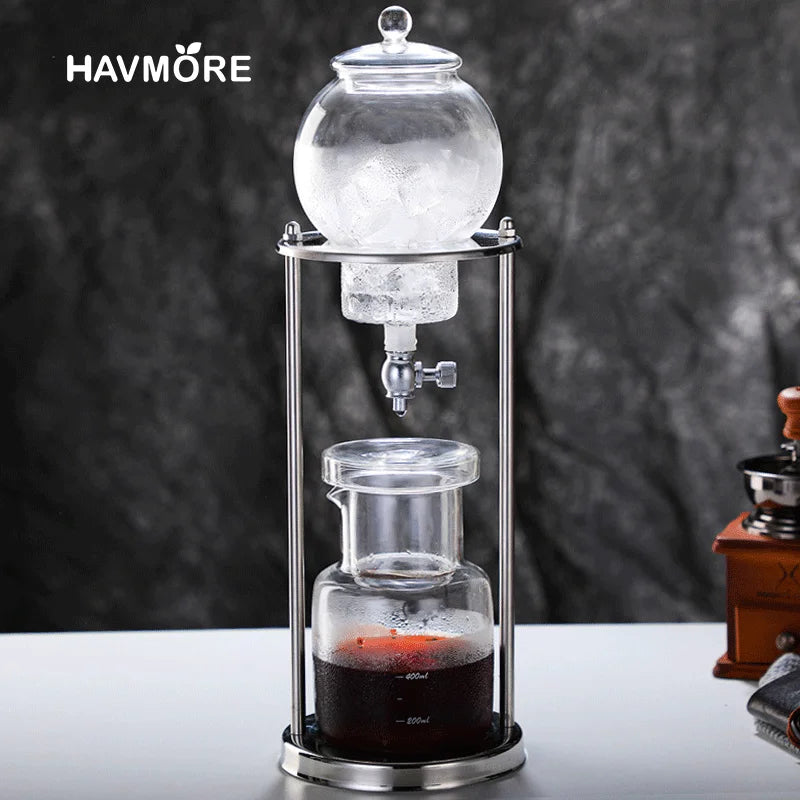 600ml Classic Cold Brew Coffee Ice Coffee Maker Espresso Coffee Drip Pot