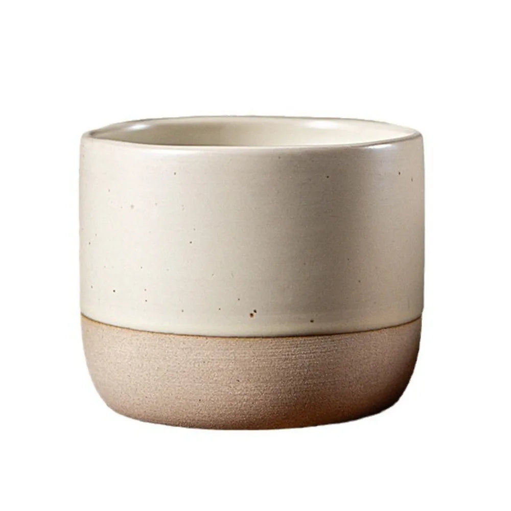 Ceramic Coffee Cup Handmade Ceramic Round Japanese Tea Cup Latte Tea