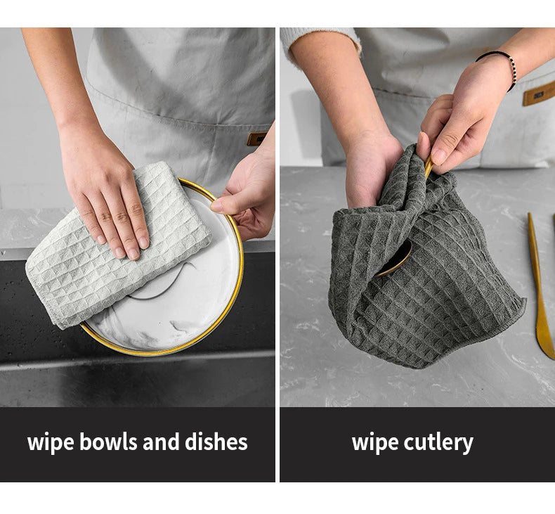 Weave Barista Cleaning Cloth for Coffee Machine Absorbent Stain Removal Bar